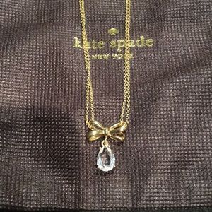 Kate Spade bow necklace